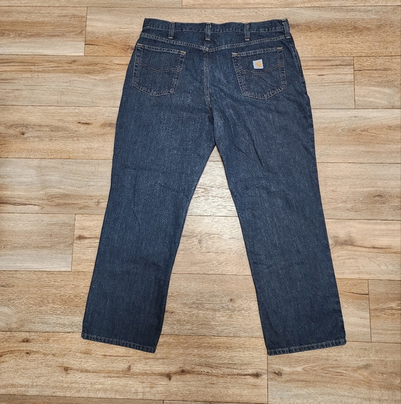 Mens Carhartt Relaxed Fit Holter Jeans 40x30 - Picture 5 of 6